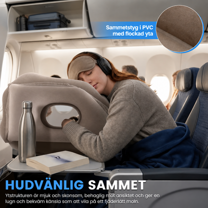 ComfortRest – Uppblåsbar Resekudde – Sov Bekvämt Var Du Än Är
