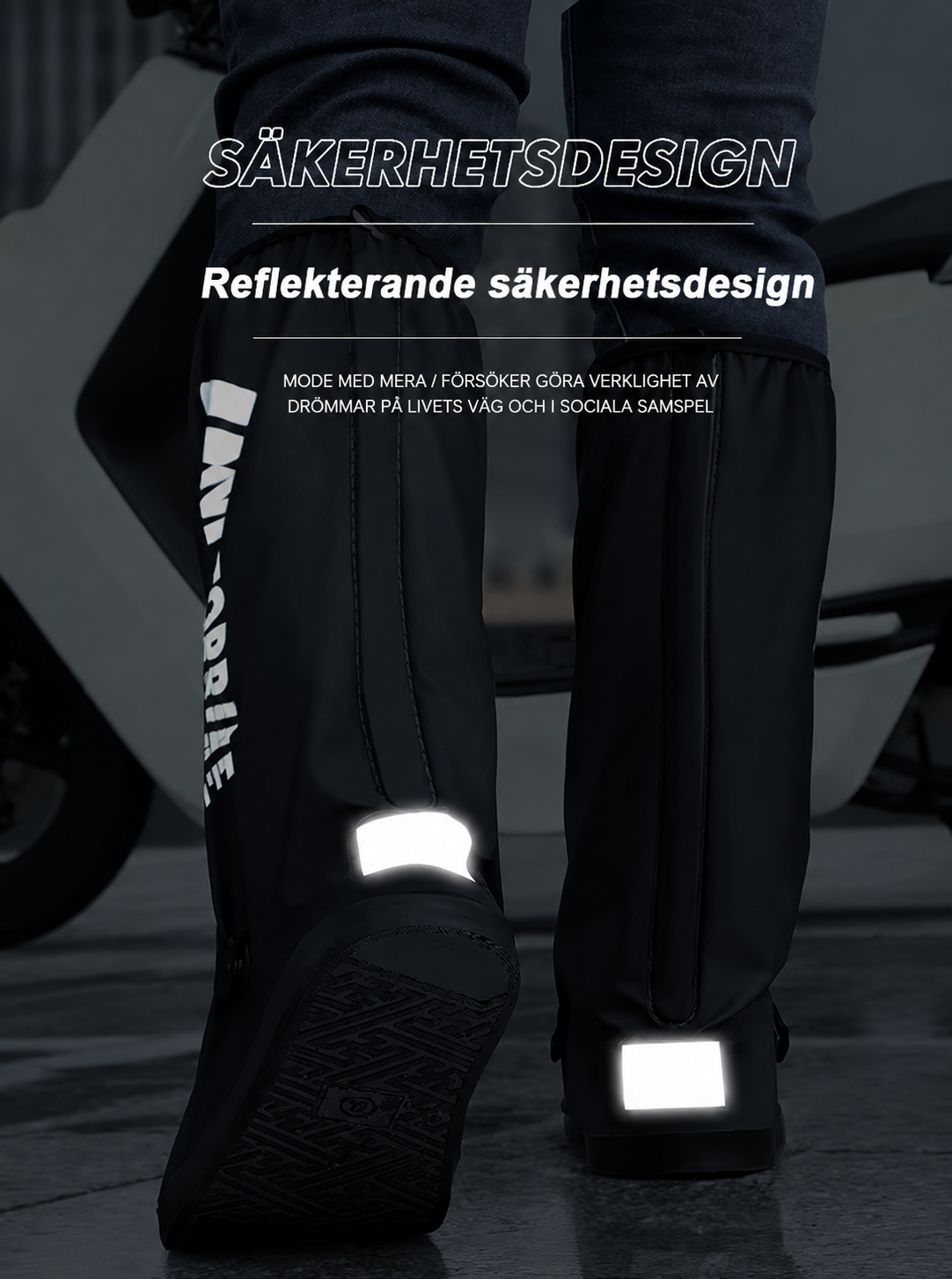 MotoGuard – Vattentäta Skoskydd
