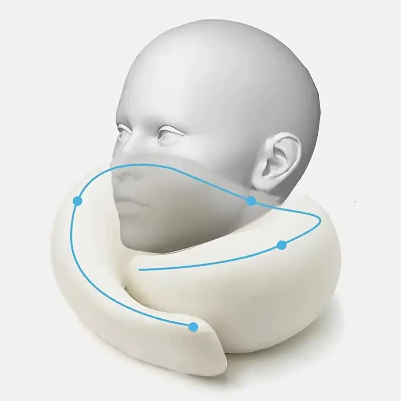 ComfortNeck – Nackkudde i Memory Foam – Skönt Stöd på Varje Resa