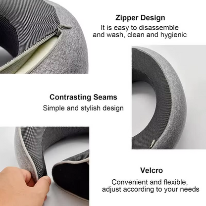ComfortNeck – Nackkudde i Memory Foam – Skönt Stöd på Varje Resa